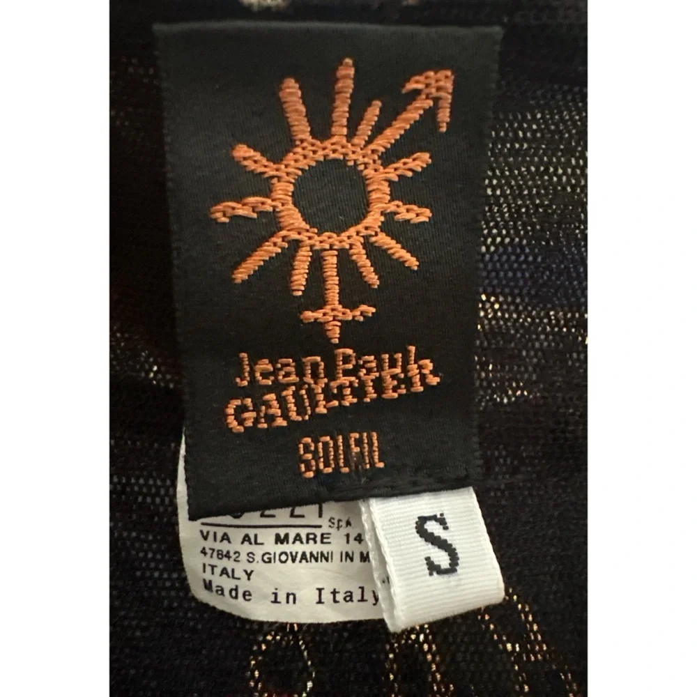 JEAN PAUL GAULTIER SOLEIL FUZZI Vintage Dress Floral | S - Picture 3 of 4
